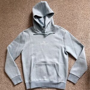 Polo Ralph Lauren Light Blue Double Tech Fleece Hoodie Sweater